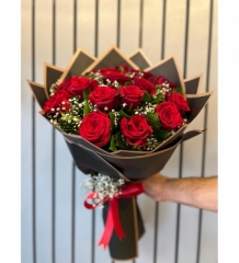 21 Gül Buketi